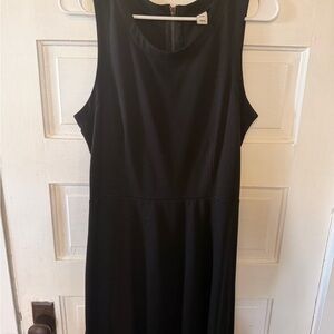 Old Navy Classic Black Midi Dress